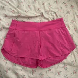 Lululemon speed up short 4 inch inseam!!